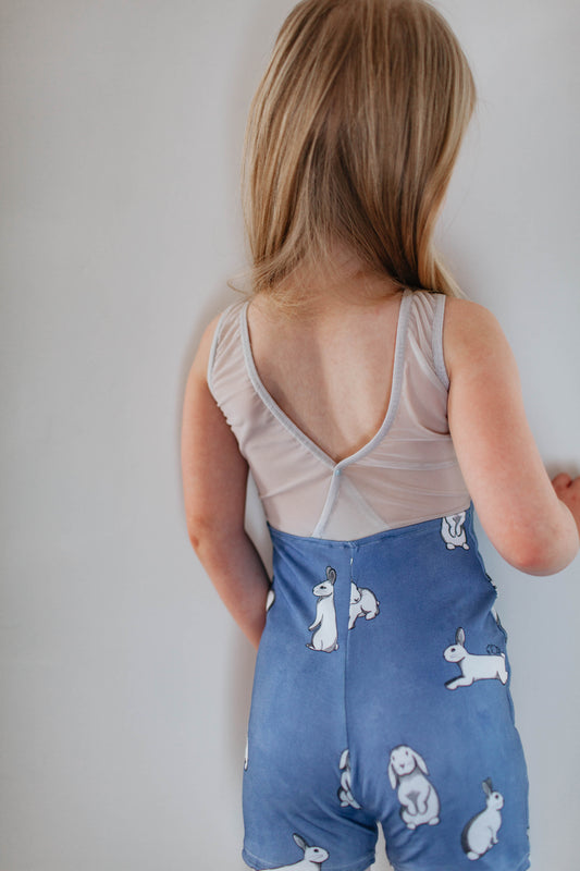 "Petit Lapin" shorty leo, sleeveless